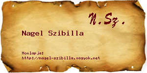 Nagel Szibilla névjegykártya